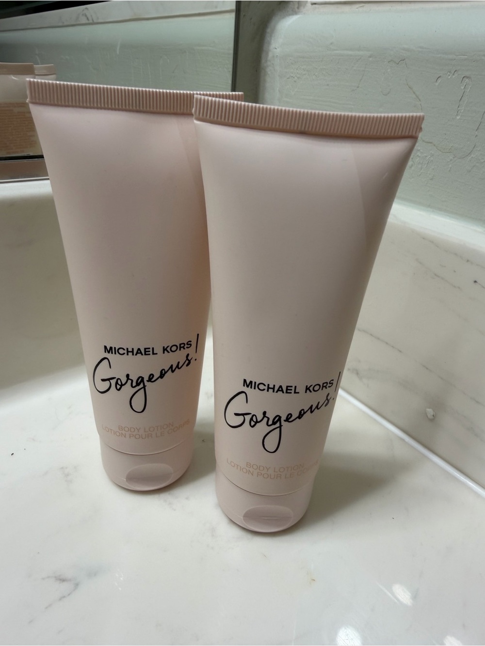 Michael Kors Gorgeous! Body Lotion - Pale Pink Twin Set